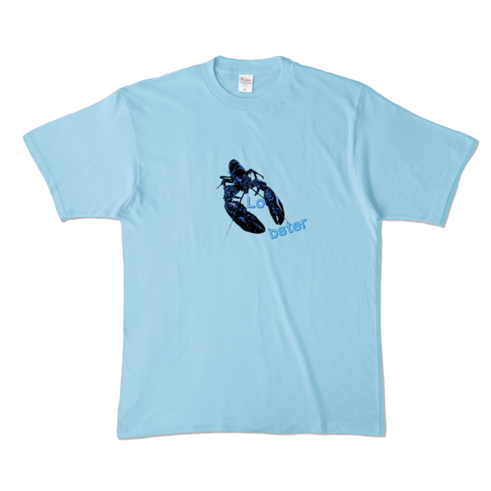 カラーTシャツ - XL - ライトブルー (淡色)