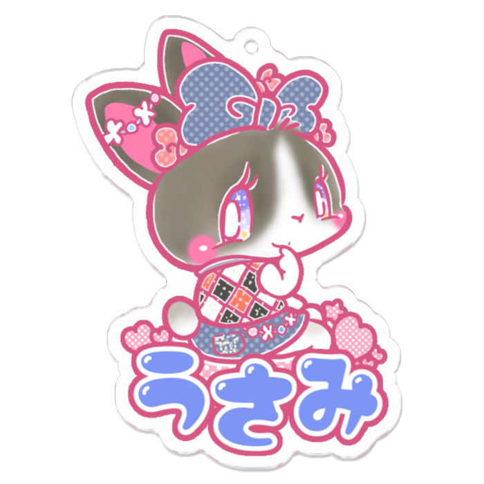 アクリルキーホルダー - 70 × 70 (mm)