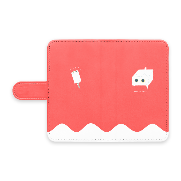 手帳型Androidケース - S - ストラップ穴 なし