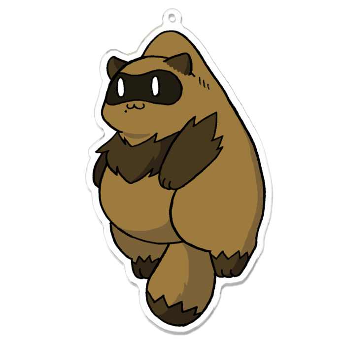 アクリルキーホルダー - 100 x 100 (mm)