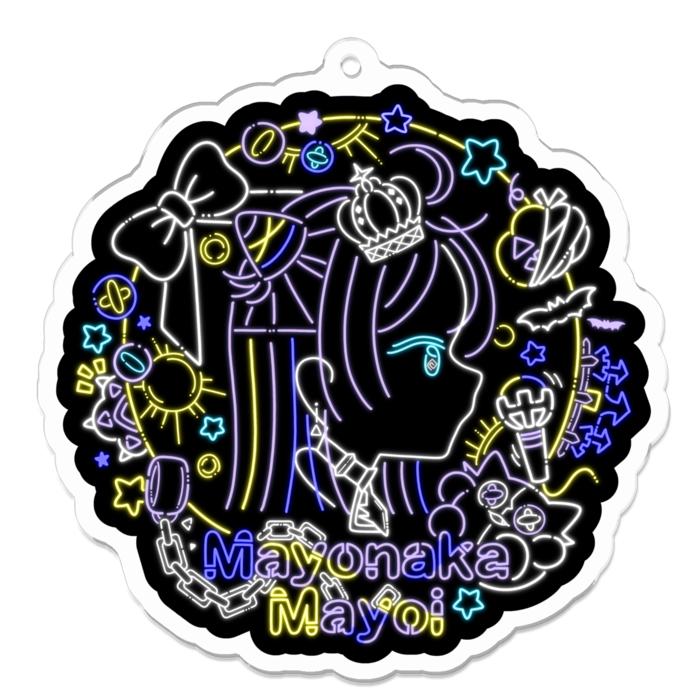 アクリルキーホルダー - 70 x 70 (mm)