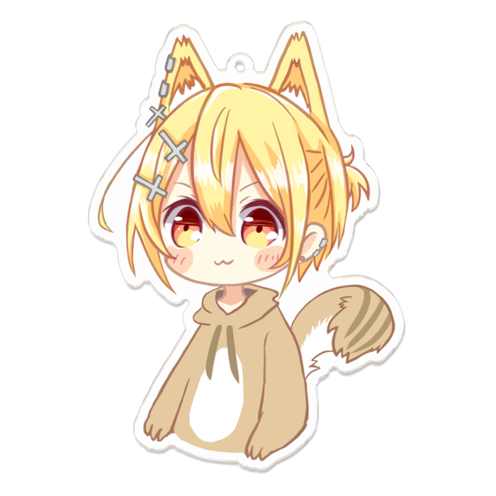 アクリルキーホルダー - 100 x 100 (mm)