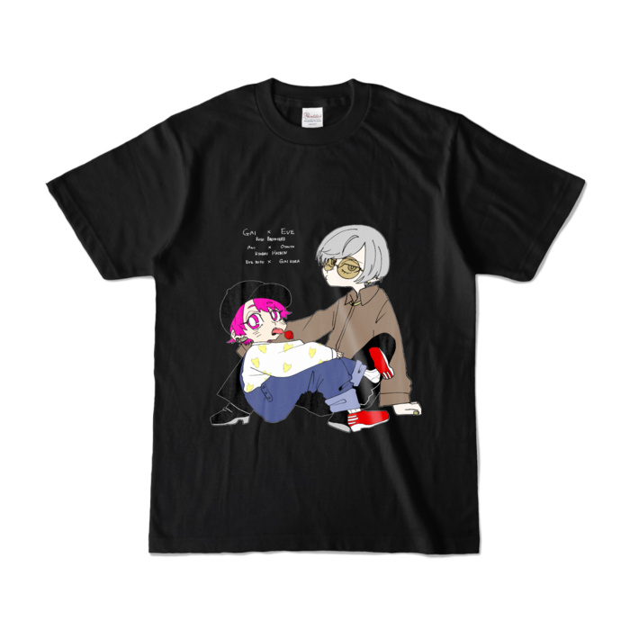 カラーTシャツ - S - ブラック (濃色)