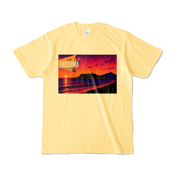 カラーTシャツ - S - ライトイエロー (淡色)