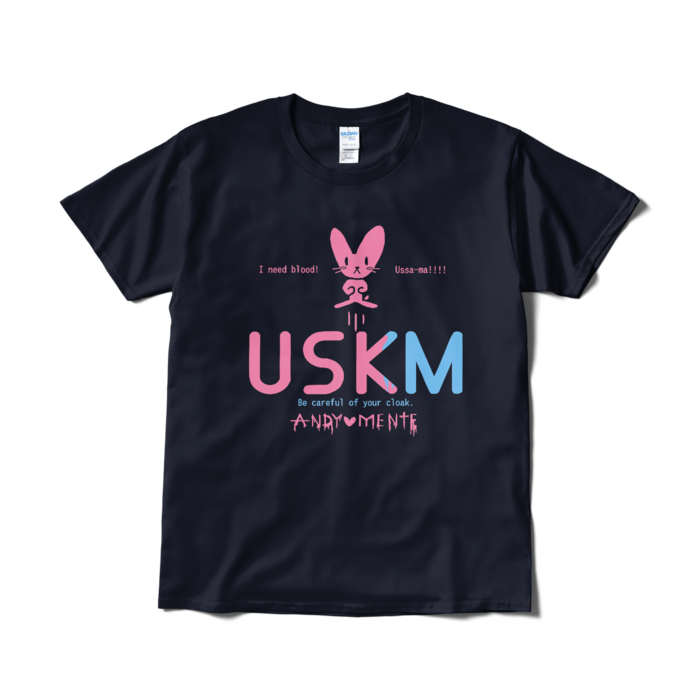 USKM Tシャツ - L - ネイビー