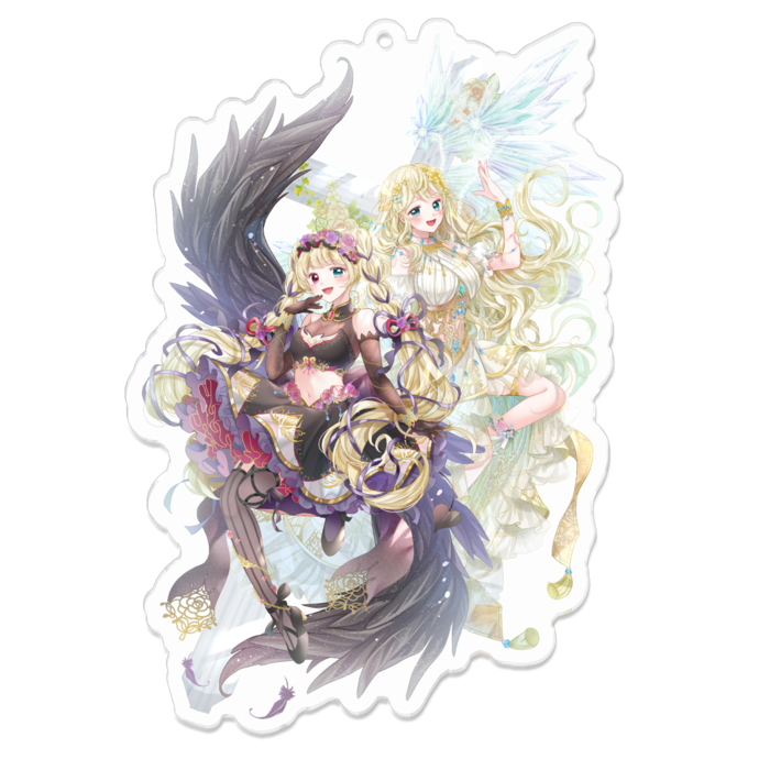 アクリルキーホルダー - 100 x 100 (mm)