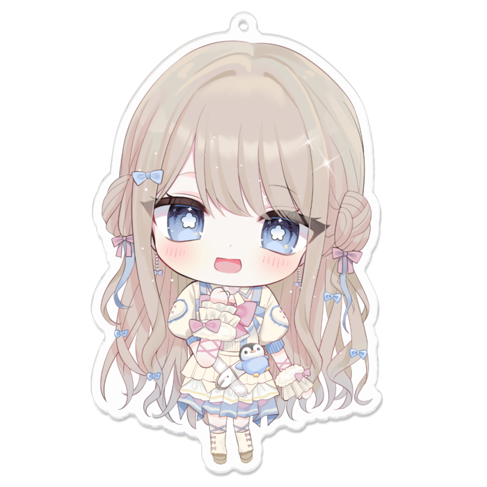 アクリルキーホルダー - 100 x 100 (mm)