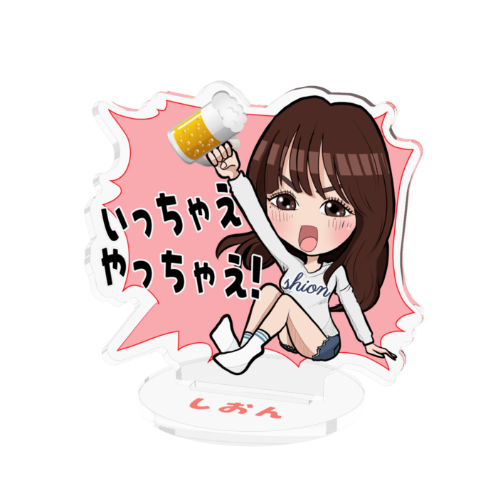 アクリルフィギュア - 70x70mm