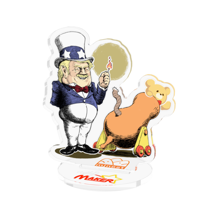 アクリルフィギュア - 70x70mm