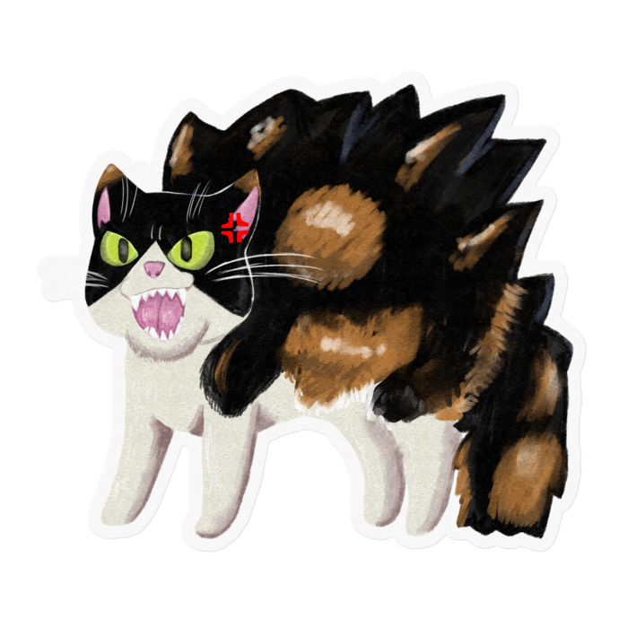 ステッカー - 100 x 100 (mm)