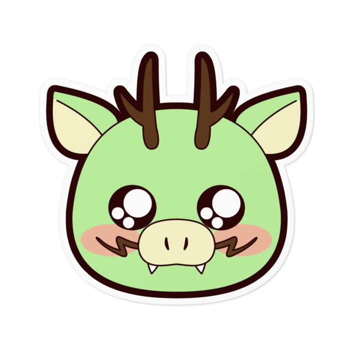 ステッカー - 100 x 100 (mm)