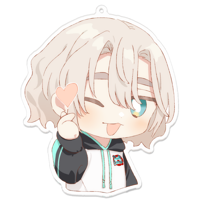 アクリルキーホルダー - 100 x 100 (mm)