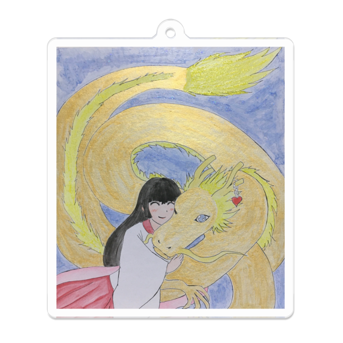 アクリルキーホルダー - 70 x 70 (mm)