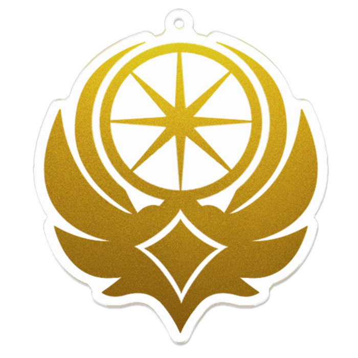 アクリルキーホルダー - 70 x 70 (mm)