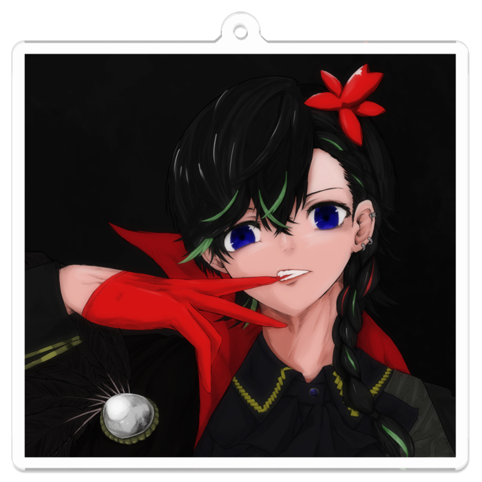 アクリルキーホルダー - 70 x 70 (mm)