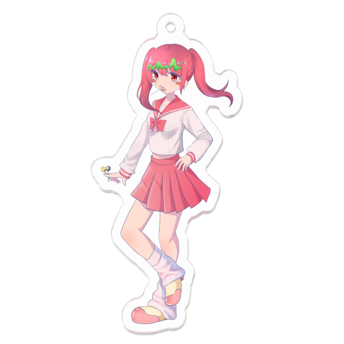 アクリルキーホルダー - 70 x 70 (mm)