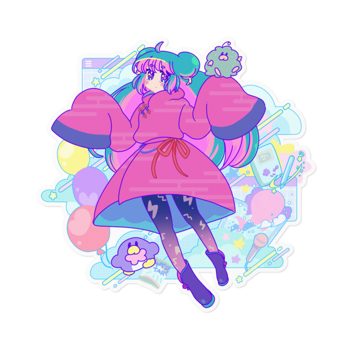 ステッカー - 160 x 160 (mm)