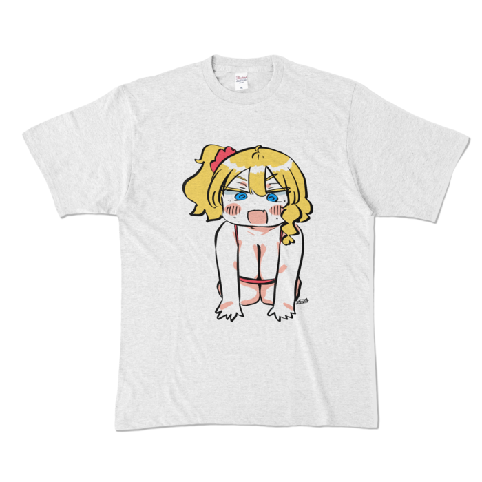 カラーTシャツ - XL - アッシュ (淡色)