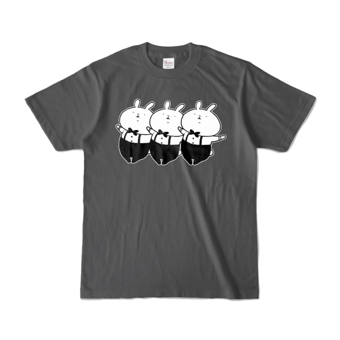 カラーTシャツ - S - チャコール (濃色)