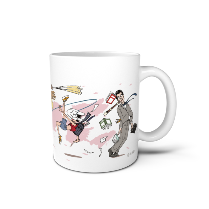 マグカップ - 直径 8 cm / 高さ 9.5 cm