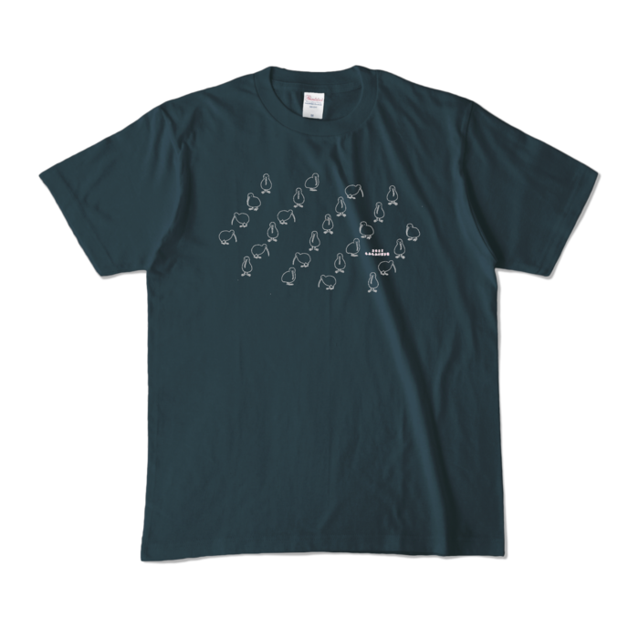 カラーTシャツ - M - デニム (濃色)