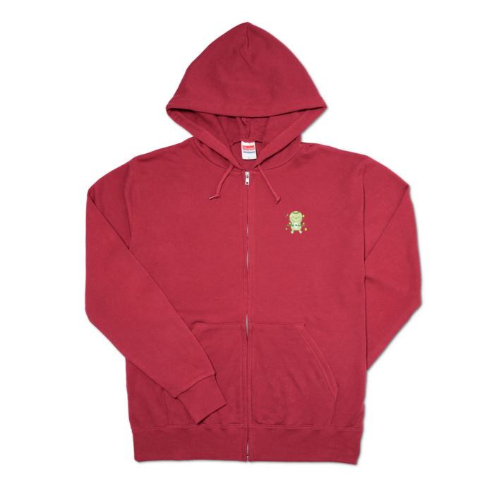 ジップパーカー - L - 左胸(3)