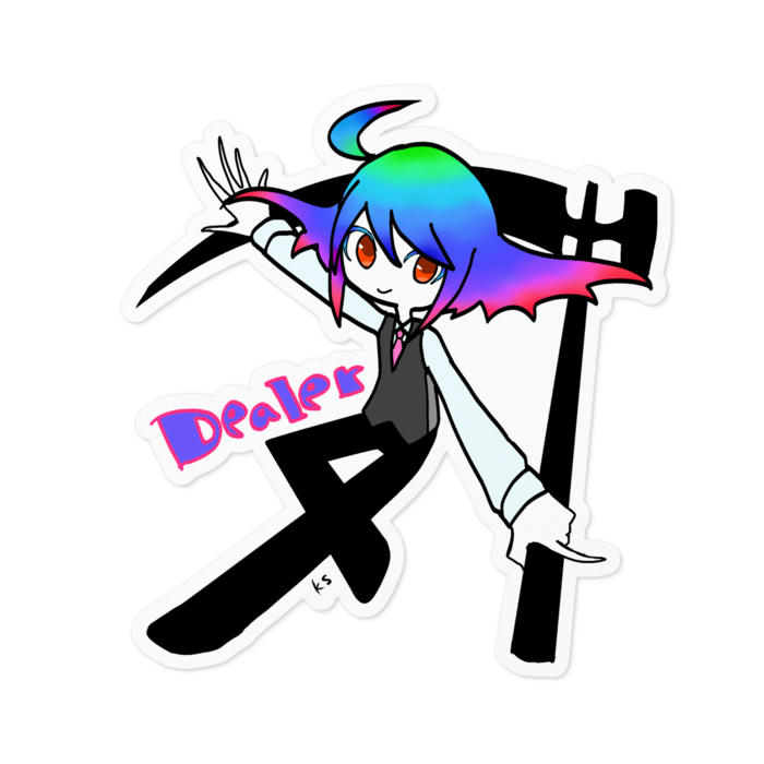 ステッカー - 100 x 100 (mm)