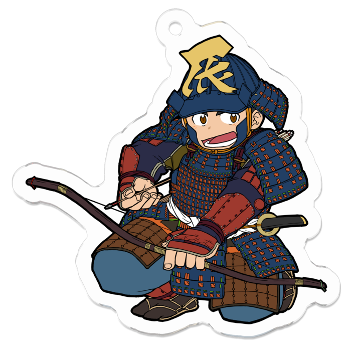 アクリルキーホルダー（コーティング） - 50 x 50 (mm)