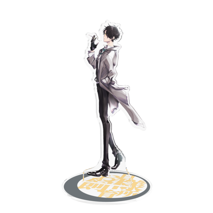 【黒】アクリルフィギュア - 160x160mm(1)