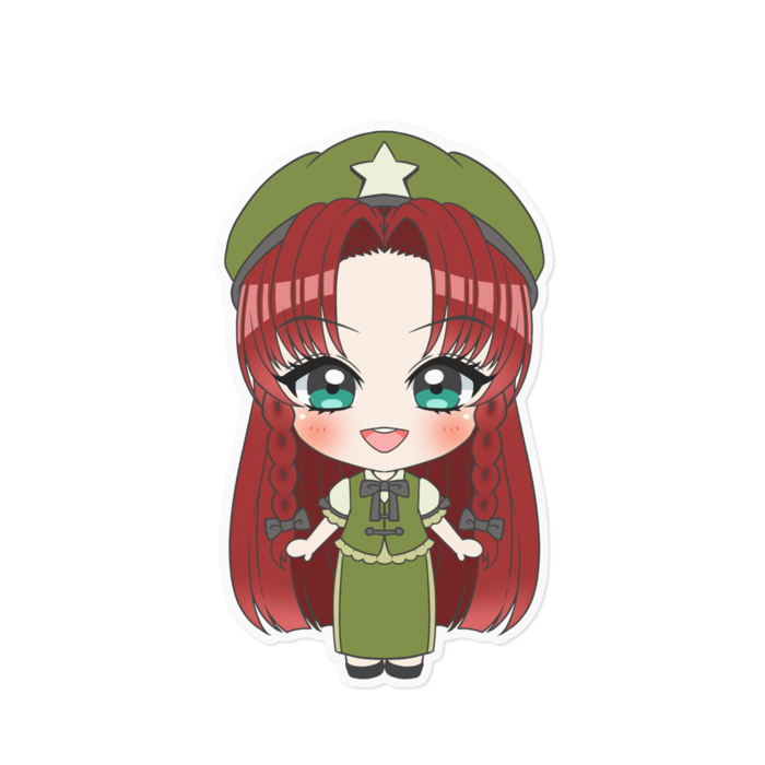 ステッカー - 160 x 160 (mm)ホワイト