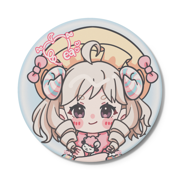 コースター／円形／ミズイロ