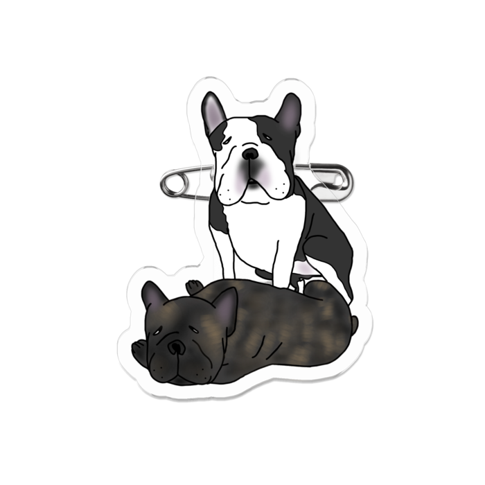 アクリルバッジ - 50 x 50 (mm)