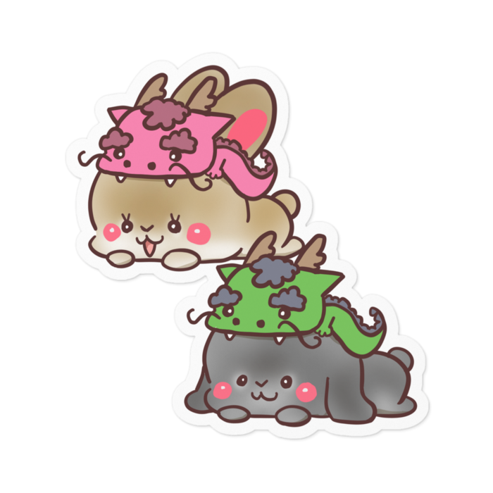 ステッカー - 100 x 100 (mm)