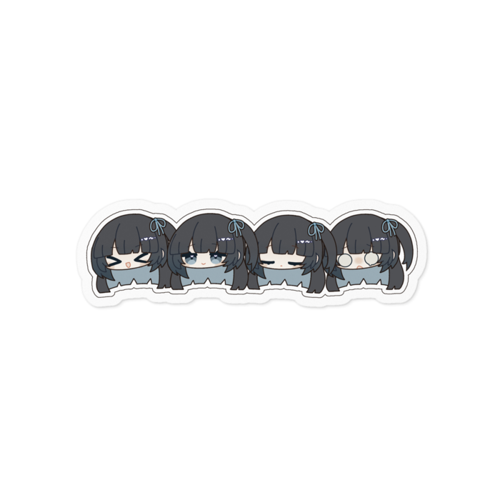 連結ステッカー【100 x 100 (mm)】