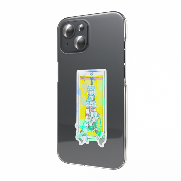 ホログラムスマホステッカー - 縦