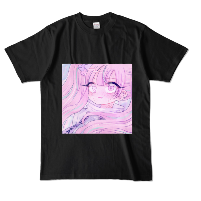 カラーTシャツ - L - ブラック (濃色)