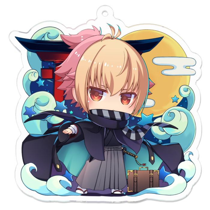 アクリルキーホルダー - 70 × 70 (mm)