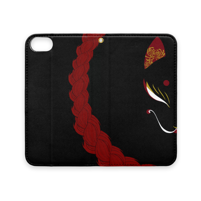 手帳型iPhoneケース（ベルトなし） - iPhone 8 / 7 - ストラップ穴 あり