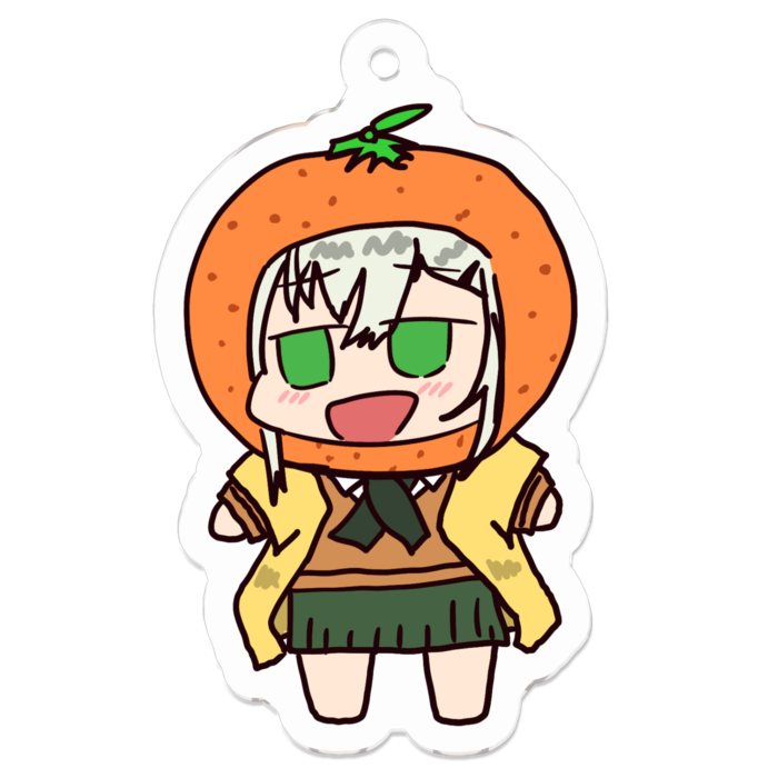 アクリルキーホルダー（コーティング） - 50 x 50 (mm)