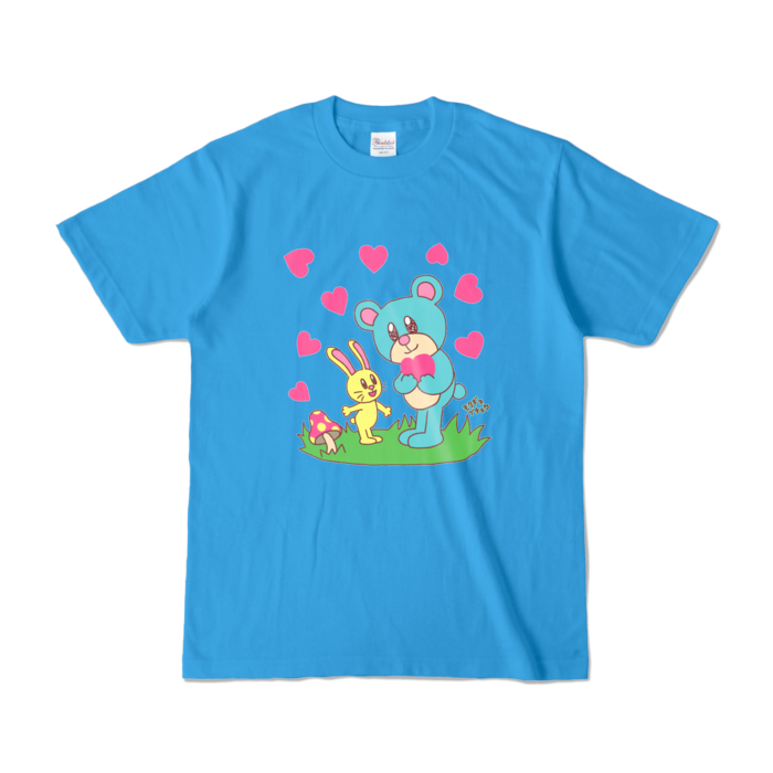 カラーTシャツ - S - ターコイズ (濃色)