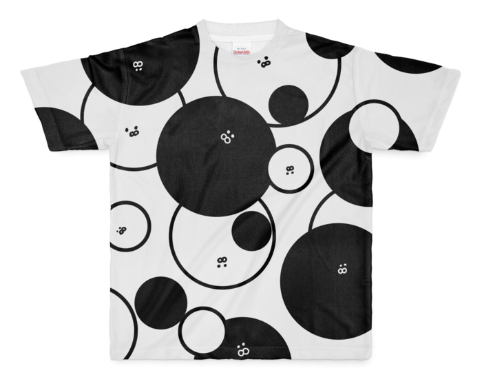 フルグラフィックTシャツ - M - 正面印刷のみ