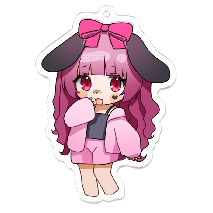 アクリルキーホルダー - 70 x 70 (mm)