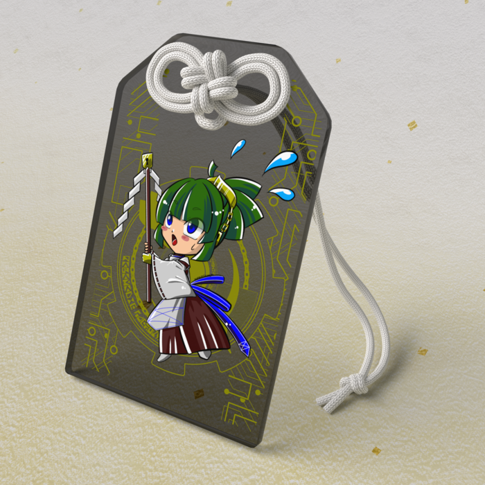 アクリルお守り - 50 × 80mm