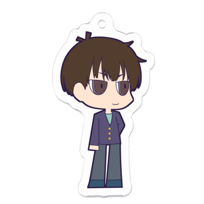 アクリルキーホルダー（コーティング） - 50 x 50 (mm)