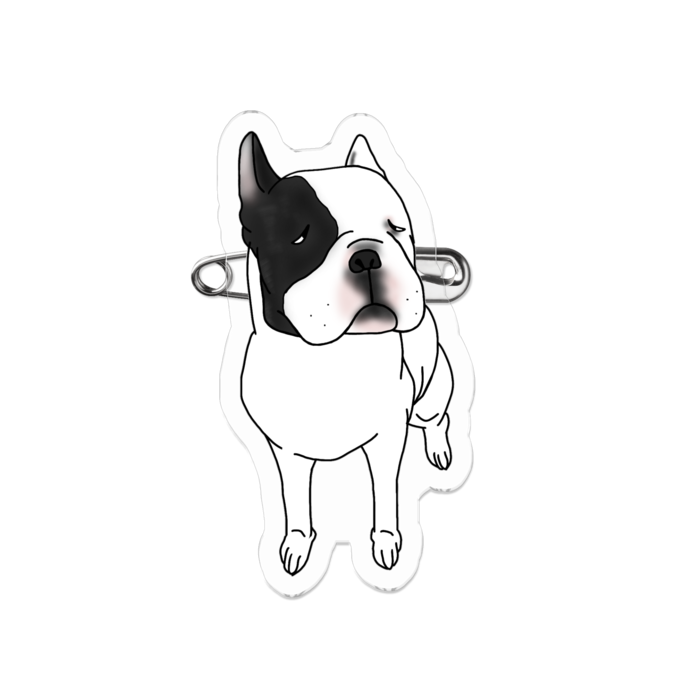 アクリルバッジ - 50 x 50 (mm)