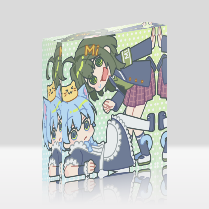 アクリルブロック - 100x100mm