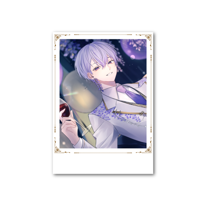 フォト風カード - 縦 - 片面白