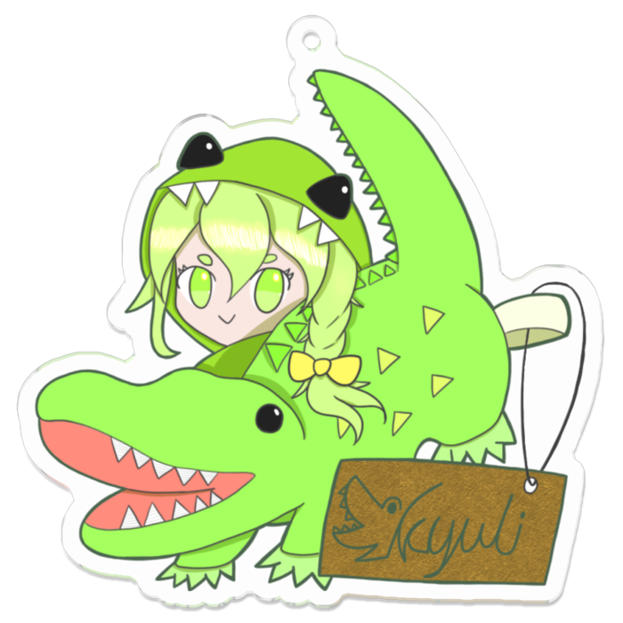 アクリルキーホルダー - 70 x 70 (mm)