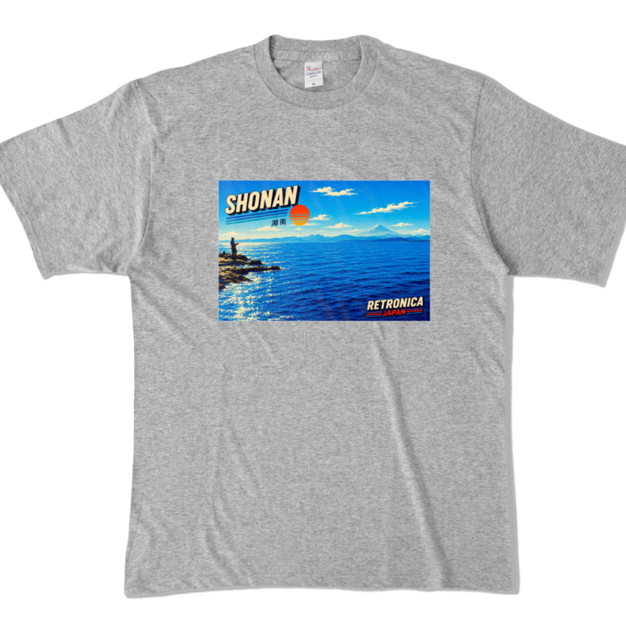 カラーTシャツ - XL - 杢グレー (濃色)