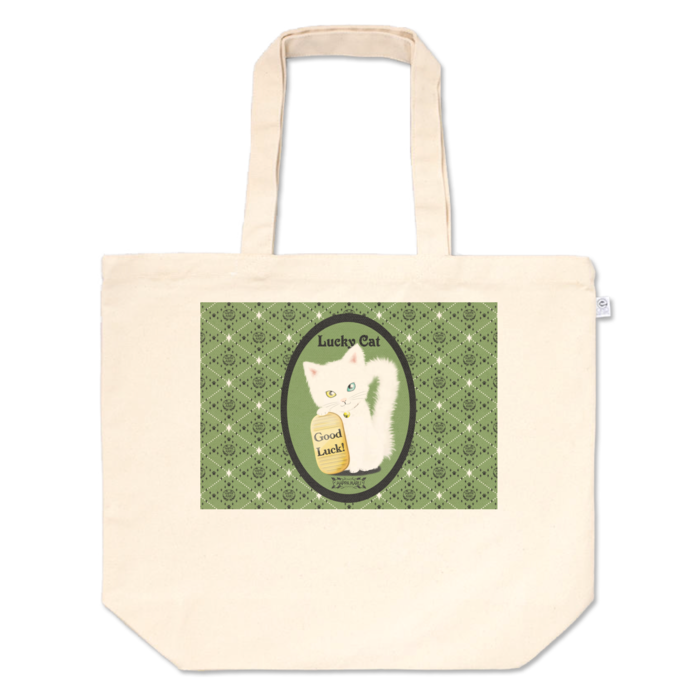 白猫オッドアイver＿003グリーン